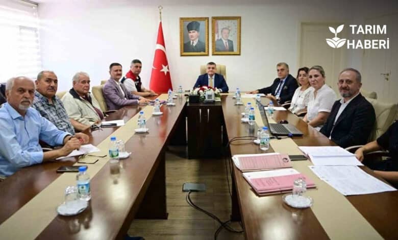 Sinop'ta tarım kurulu toplandı