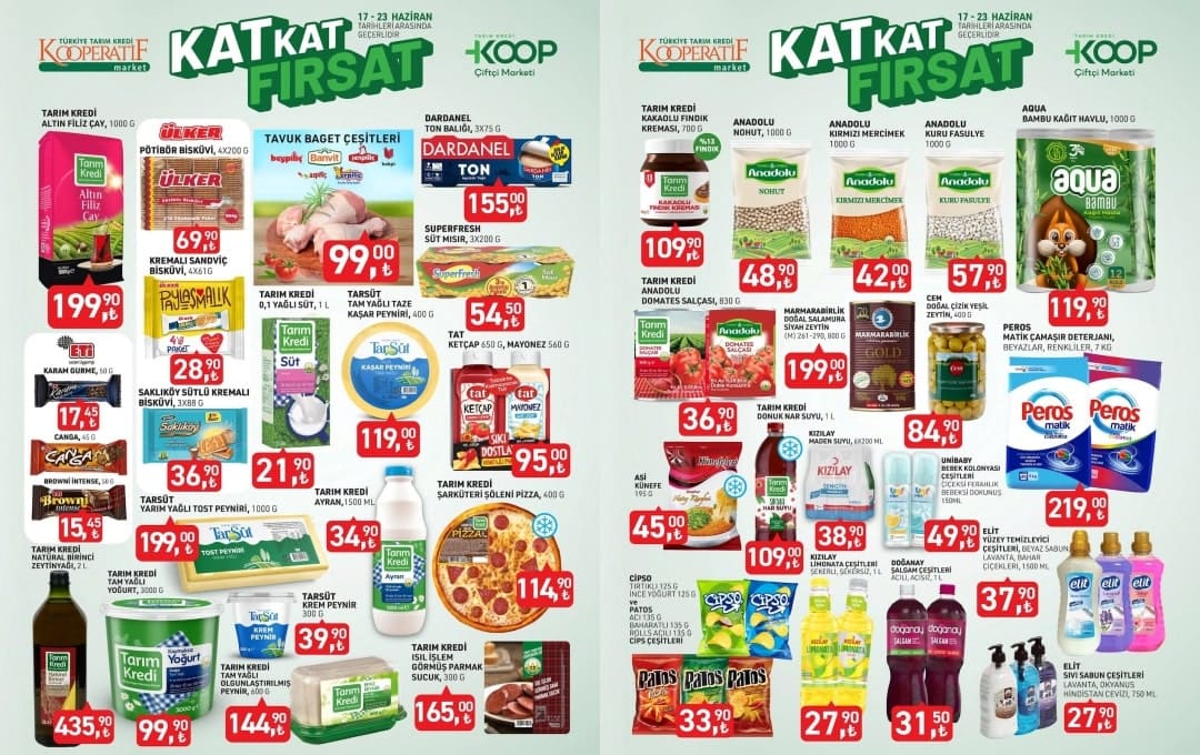 Tarım Kredi Market 17-23 Haziran