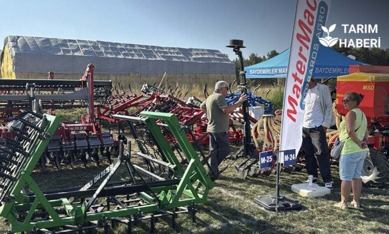 Tekirdağ’da 15. Tarım ve Teknoloji Günleri Fuarı başladı.