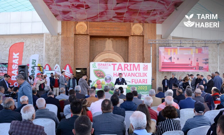 Isparta Göller Bölgesi Tarım ve Hayvancılık Fuarı başlıyor