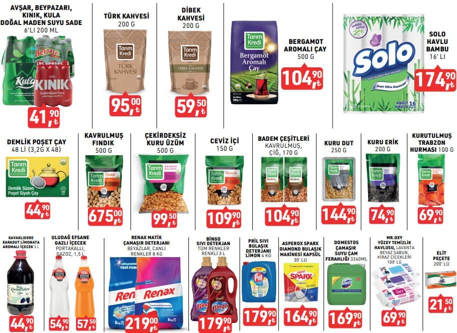 Tarım Kredi Market İndirimleri 10-19 Şubat-2